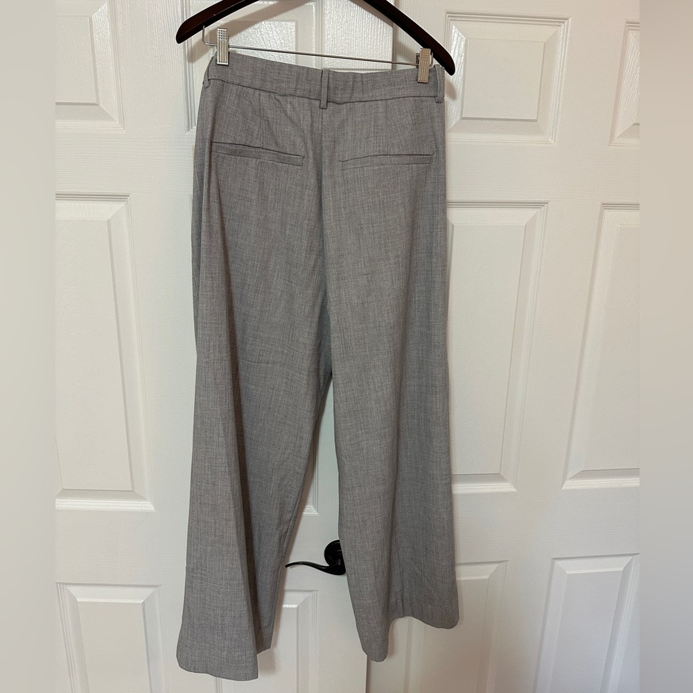 NWT Abercrombie & Fitch Sloane Tailored Pant - color light gray. Size 32 - Picture 6 of 8